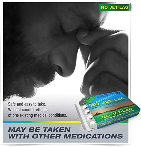 Miers Laboratories No Jet Lag Homeopathic Jet Lag Remedy (1 Pack, 32 Chewable Tablets), Travel Must Have, Flight Essential for Jet Lag Relief, Plant-Based. - Image 10