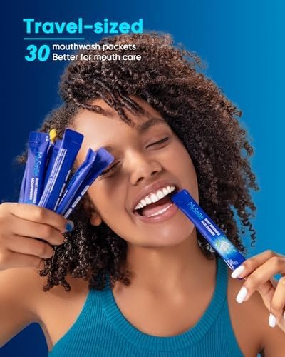 MySmile Mouthwash Alcohol Free, Mouth Wash for Adults, Travel Mouthwash Helps Kill 99% of Bad Breath Germs, Prevents Cavities, Fluoride Free, Fresh Mint, 30 Uses (0.41 Fl Oz (Pack of 30)) - Image 5