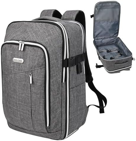 Personal Item Travel Backpack for Women Men, Flight Approved Carry On Backpack Underseat Luggage Backpack with Many Pockets for 17” Laptop, Casual Weekender Daypack for College Business Outdoors