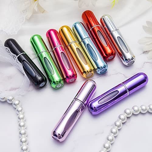 Yamadura Portable Mini Refillable Perfume Atomizer Bottle Spray, Scent Pump Case for Travel (5ml, 4 Pack) 4 - Image 3