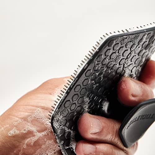 Tooletries - Body Scrubber & Storage Hook - Silicone Exfoliating Scrubber - Bathroom & Shower Accessories for Men, Travel Essentials for Men - Durable & Long Lasting Body Wash Scrubber for Men - Image 7