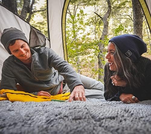 Sherpa Waterproof Outdoor Blanket. Large Sherpa Stadium & Camping Blankets for Cold Weather. Perfect for Picnic, Concerts, Grass, Car, Boat. Windproof, Extra Warm, Machine Washable. - Image 6