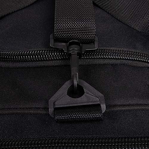 All_Fine 22 Inch Gun Range Tactical Duffel Bag with US Flag Patch Lockable - Image 4