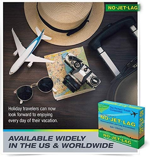 Miers Laboratories No Jet Lag Homeopathic Jet Lag Remedy (1 Pack, 32 Chewable Tablets), Travel Must Have, Flight Essential for Jet Lag Relief, Plant-Based. - Image 9