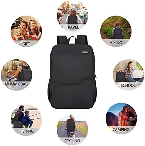 MAXTOP Travel Laptop Backpack with USB Charging Port Anti-Theft[Water Resistant] College School Bookbag Fits 17 Inch Laptop - Image 6