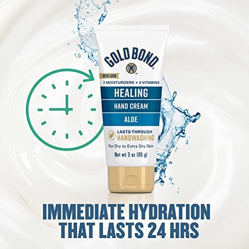 Gold Bond Healing Hand Cream, 3 oz., With Aloe, Moisture That Lasts Through Handwashing - Image 7
