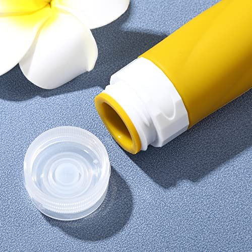 Gemice Travel Bottles for Toiletries, 3oz Tsa Approved Travel Size Containers BPA Free Leak Proof Travel Tubes Refillable Liquid Travel Accessories with Clear Toiletry Bag (4 Pack) - Image 5