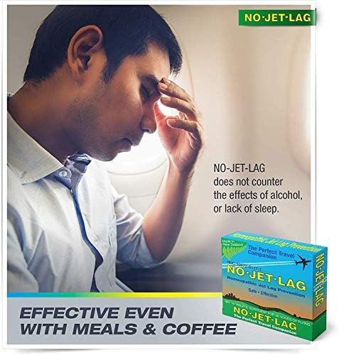 Miers Laboratories No Jet Lag Homeopathic Jet Lag Remedy (1 Pack, 32 Chewable Tablets), Travel Must Have, Flight Essential for Jet Lag Relief, Plant-Based. - Image 8