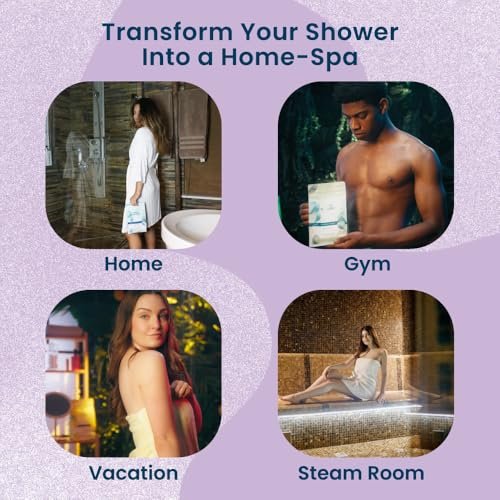 Body Restore Shower Steamers Aromatherapy 15 Pack - Relaxation Birthday Gifts for Women and Men, Travel Essentials, Stress Relief and Self Care - Lavender - Image 7
