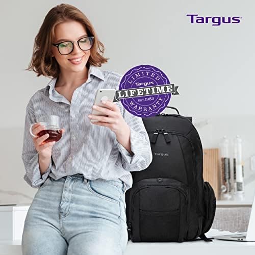 Targus 16 Inch Groove Laptop Backpack, Black - Fits Most Laptops up to 16", Water Resistant Travel Backpack for Business Commuters, College, and Travel (CVR600) - Image 5