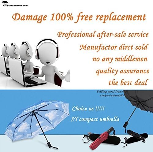 SY COMPACT Travel umbrella Automatic Windproof umbrellas-Factory Store - Image 6