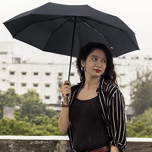 SY COMPACT 2 PACKS Travel Umbrella Automatic Windproof Folding Compact Umbrellas - Image 9