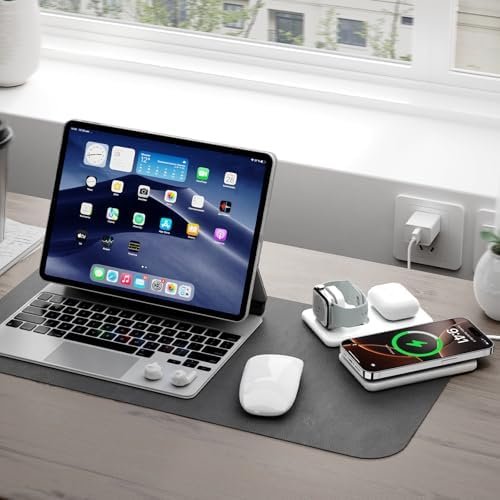 Wireless Charger for iPhone 16-3 in 1 Charging Station for Apple Devices, Travel Magnetic Charger pad for iPhone 15 14 13 12 pro max & AirPods 4/3/Pro & Apple Watch - Image 6