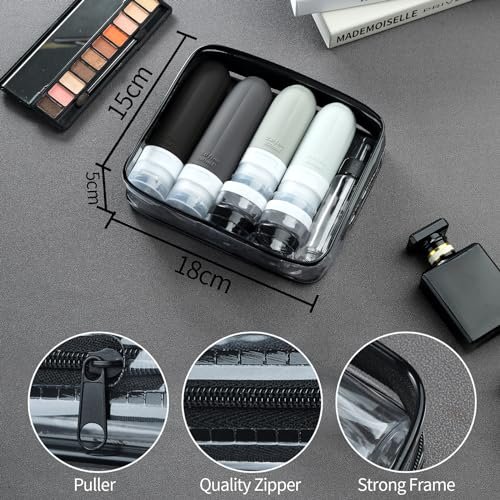 Gemice 16 Pack Travel Size Bottles, TSA Approved Leakproof Travel Containers for Toiletries, Silicone Refillable Travel Essentials Accessories with Travel Bag for Shampoo Conditioner - Image 5