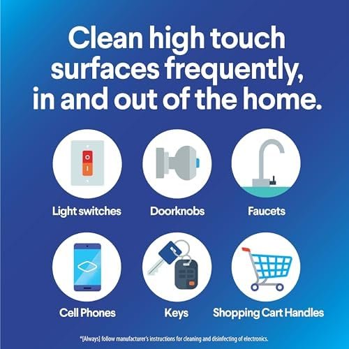 Clorox Scentiva Wipes, Bleach Free Cleaning Wipes, Household Essentials, Pacific Breeze & Coconut, 75 Count (Pack of 3) - Image 11