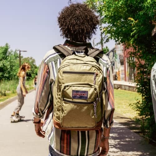 JanSport Cool Backpack, with 15-inch Laptop Sleeve - Large Computer Bag Rucksack with 2 Compartments, Ergonomic Straps, Navy - Image 4