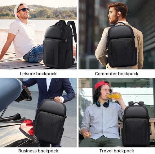 Travel Carrying on Backpack 40L Backpack for Airline Approved Large Backpack Luggage for Travel Casual Work 17.3 in Laptop Weekender Business Backpack for Men - Image 5