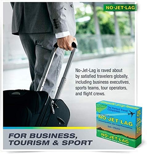 Miers Laboratories No Jet Lag Homeopathic Jet Lag Remedy (1 Pack, 32 Chewable Tablets), Travel Must Have, Flight Essential for Jet Lag Relief, Plant-Based. - Image 5