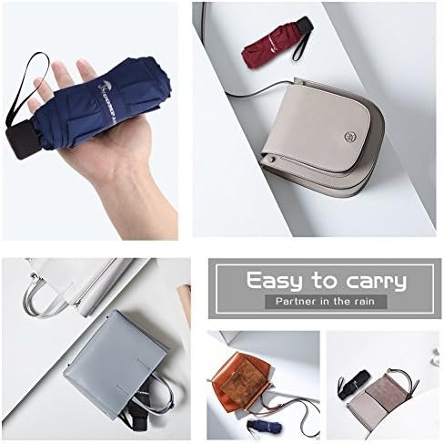 SY COMPACT Travel Umbrella - Lightweight Portable Mini Compact umbrellas-Factory outlet shop - Image 6