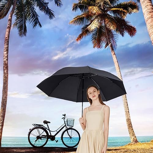 Goothdurs Compact Travel Umbrella Windproof Portable Folding Automatic Umbrellas - Image 3