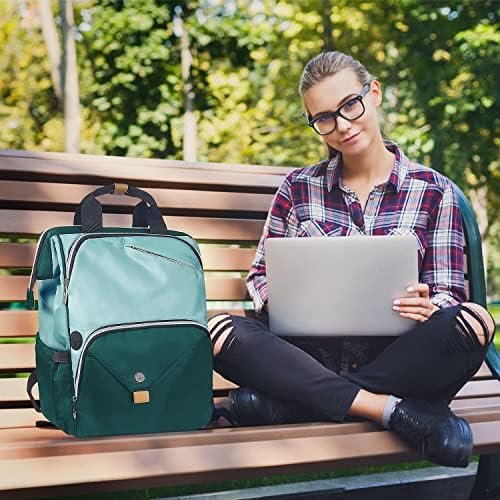 Hap Tim Laptop Backpack Women, Travel Backpack for Women, Work Backpack, Nurse Backpack, Green(7651-GR) - Image 3