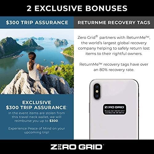 Zero Grid Premium Lightweight Wearable Super Soft Travel Blanket with Neck Snaps, Cozy Footpockets and Zipper Pouch, Compact Airplane with Luggage Strap Travel Blanket and Pillow Set - Image 7