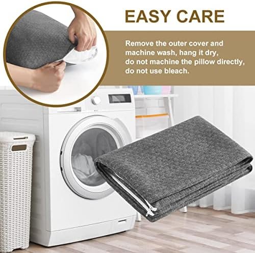 Ivellow Travel Pillow Compressible Camping Pillow for Sleeping Shredded Memory Foam Pillow Compact Firm Supportive Pillow for Adults Kids Outdoor Backpacking Hiking Essential Gear - Image 6