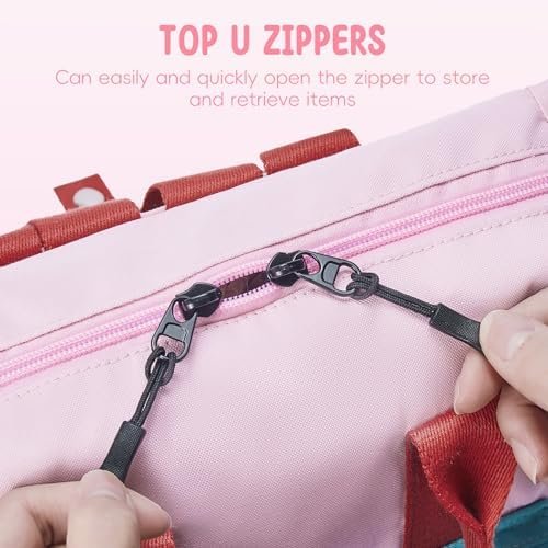 CLUCI Toddler Backpack For Girls, Toddler School Backpack For School & Travel, Small Kids Child Backpacks, Preschool Kindergarten Elementary Diaper bag Daycare Backpack For Kids 2-4 - Image 3