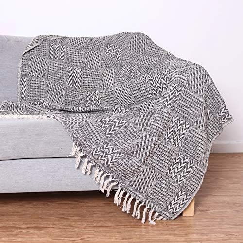 Arkwright Common Ground Bulk Blankets - Pack of 12 - Reversible 100% Cotton All Season Lightweight Couch Bed Throws for Wedding Guests, Travel, and Outdoor Events, 50 x 70 in, Block - Image 7