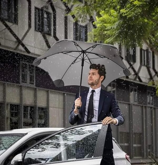 Blunt Metro Travel Umbrella – 39" Windproof Umbrella, Compact Umbrella for Wind and Rain, Portable, Heavy Duty, UV Protection - Charcoal - Image 5