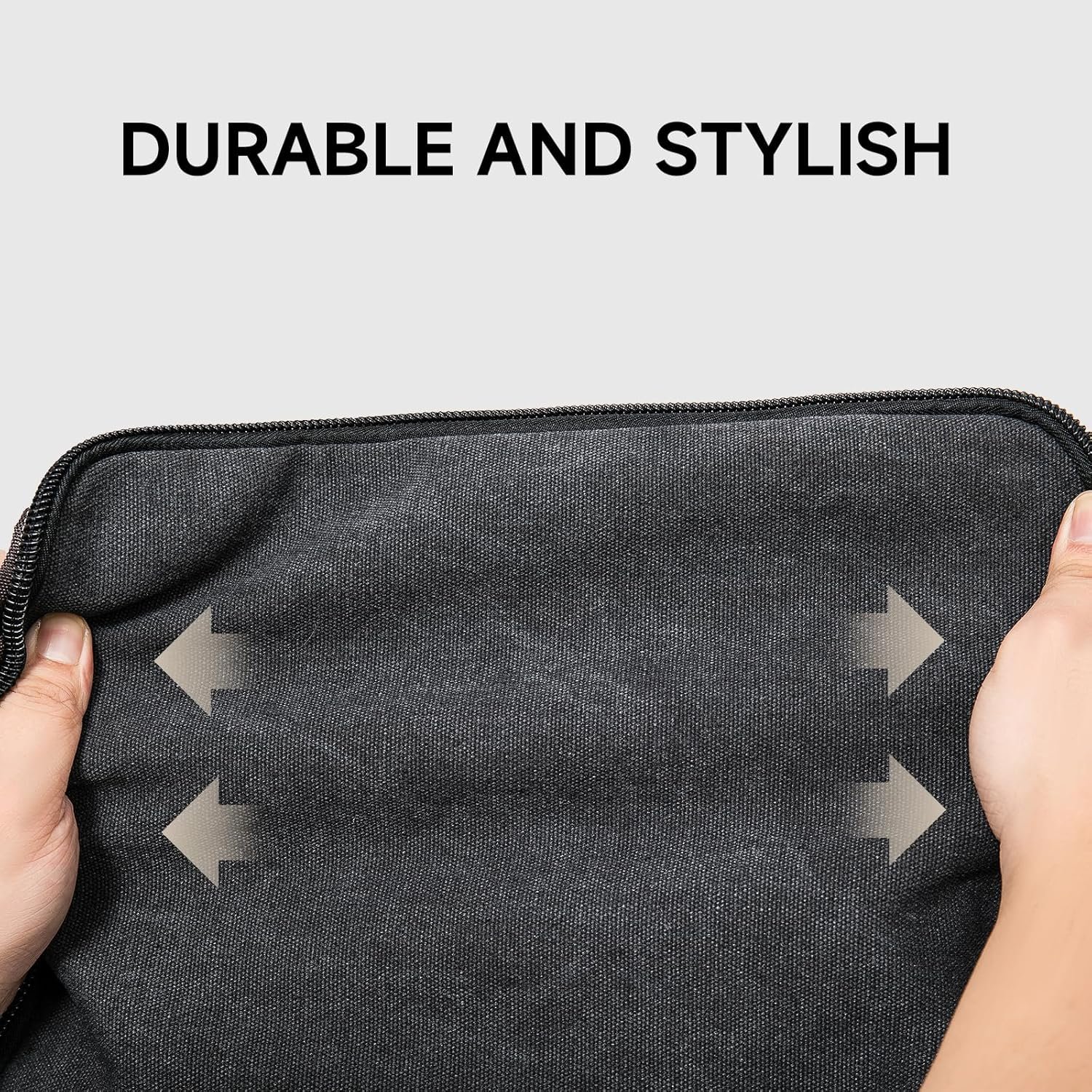 Canvas Expandable Duffle Bag for Men Traveling, Luggage Travel Bag Weekender Overnight Bag,Mens Gym Carry on Duffel Bags(Dark Grey) - Image 4